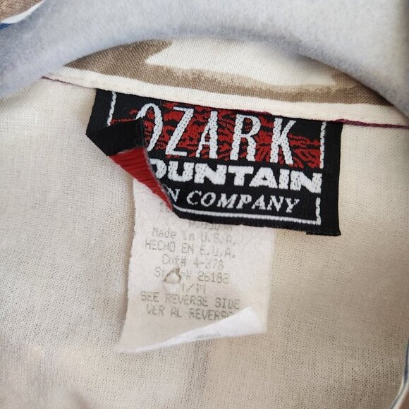 Vintage Western Women's‎ M Button up Ruffle Southwestern Cowgirl Ozark mountain - Picture 8 of 16